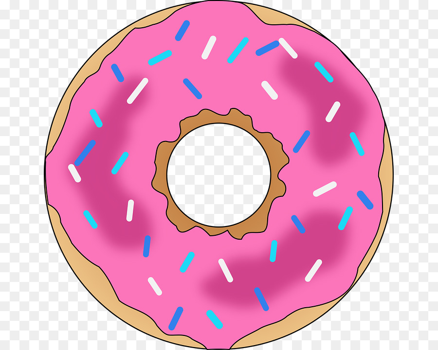 Donuts clipart purple. Circle food transparent clip