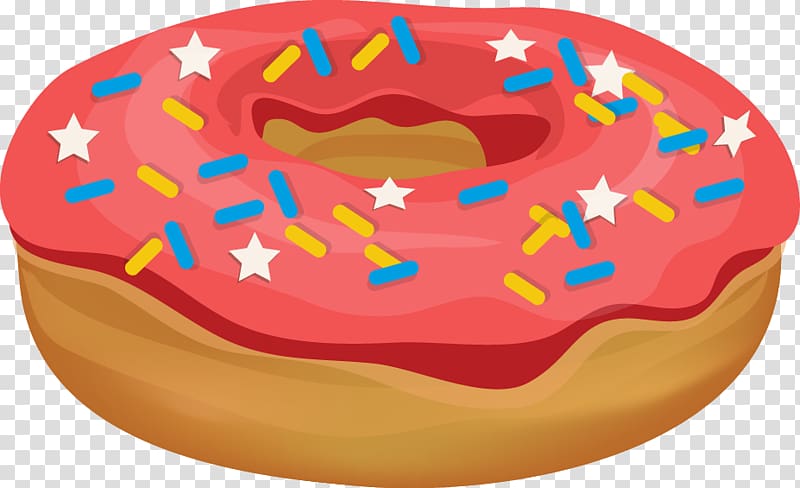 donuts clipart red