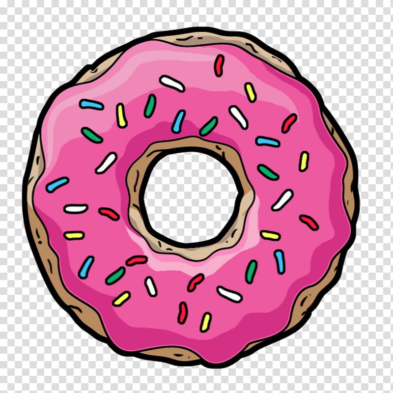 doughnut clipart simpsons donut