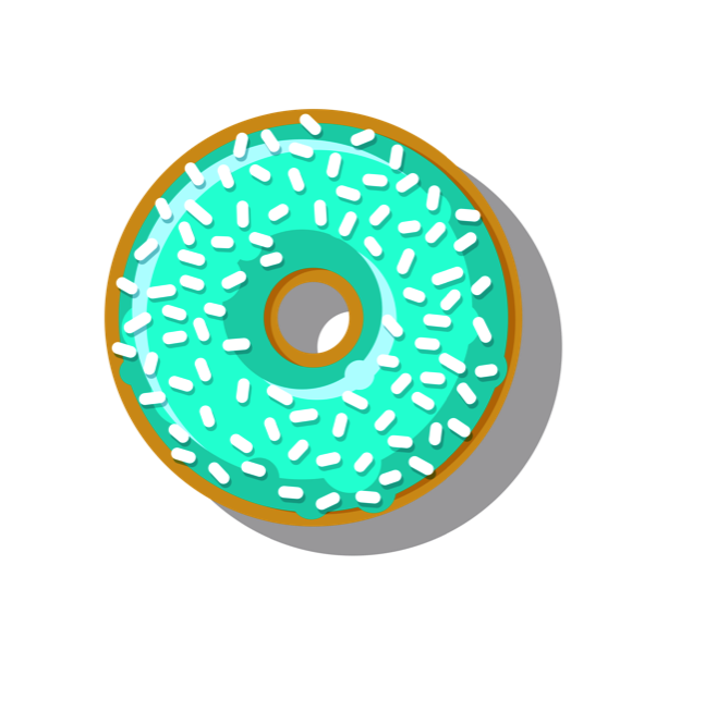 donuts clipart stack