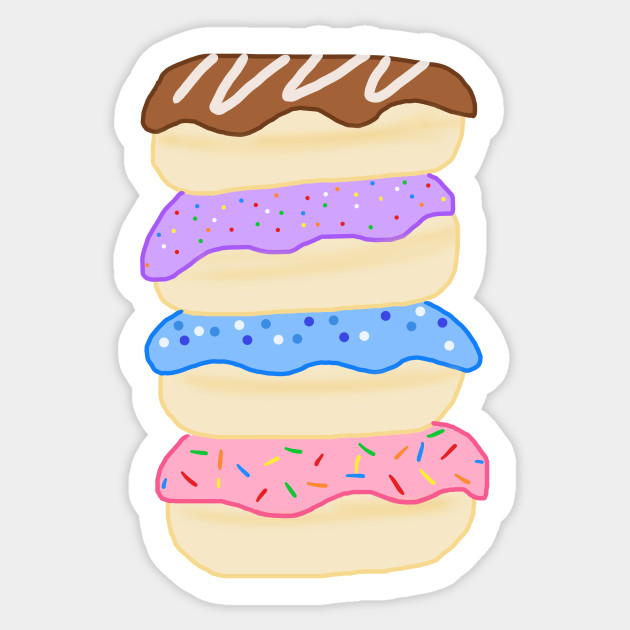 Donuts clipart stack. Donut 