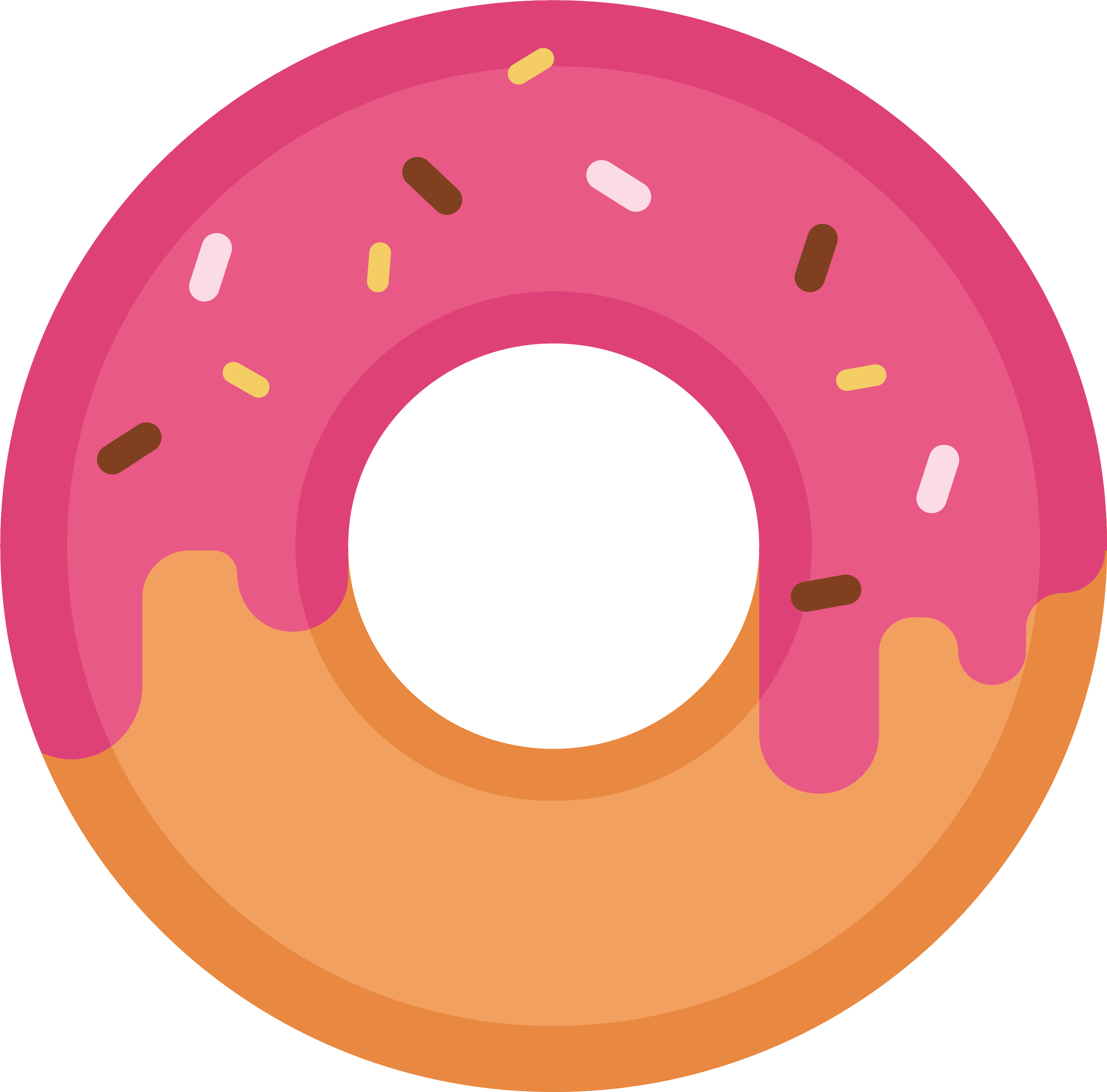 doughnut clipart sad