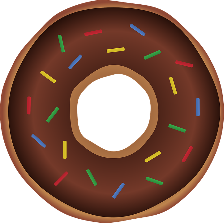 donuts clipart watercolor
