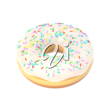 donuts clipart white icing sprinkle