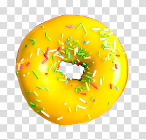 Donuts clipart yellow. Donut transparent background png