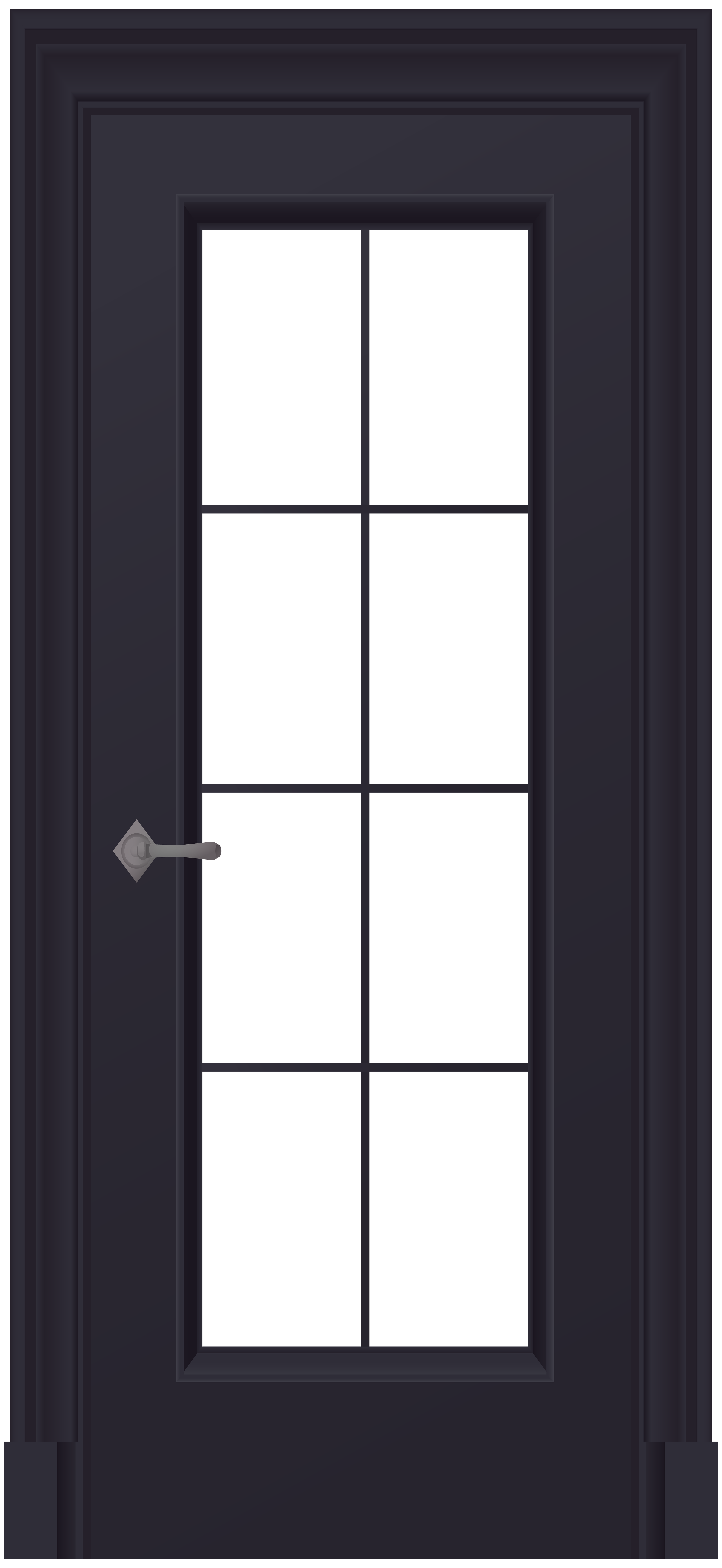 door clipart blue door