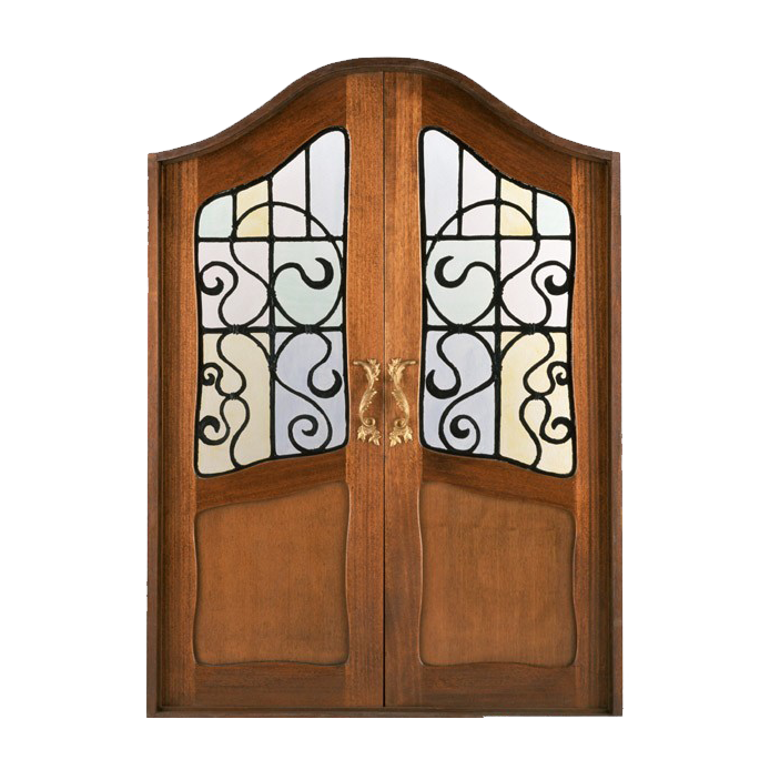 Gate clipart arch door. Window clip art brown