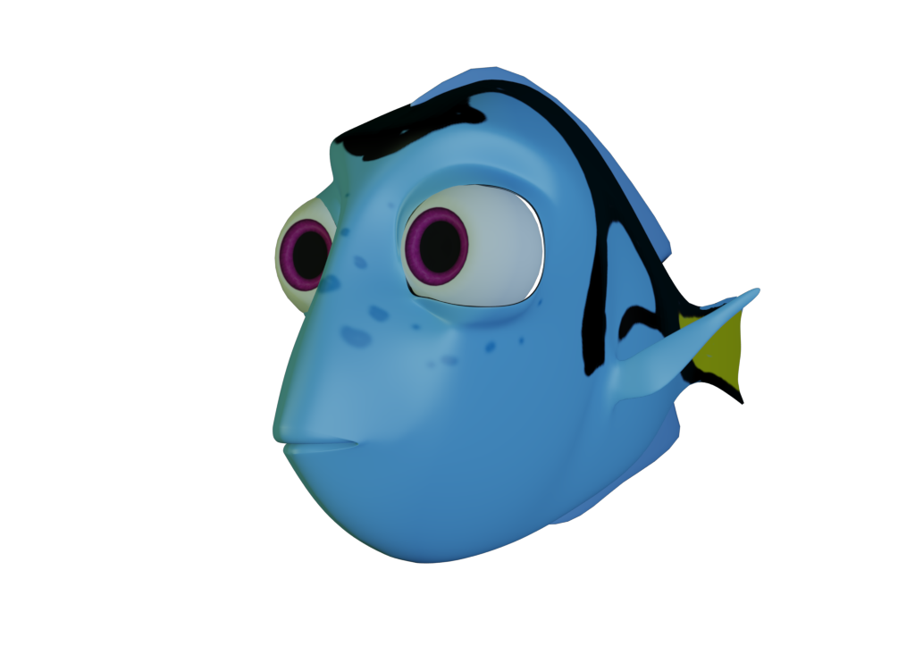 dory clipart blue fish