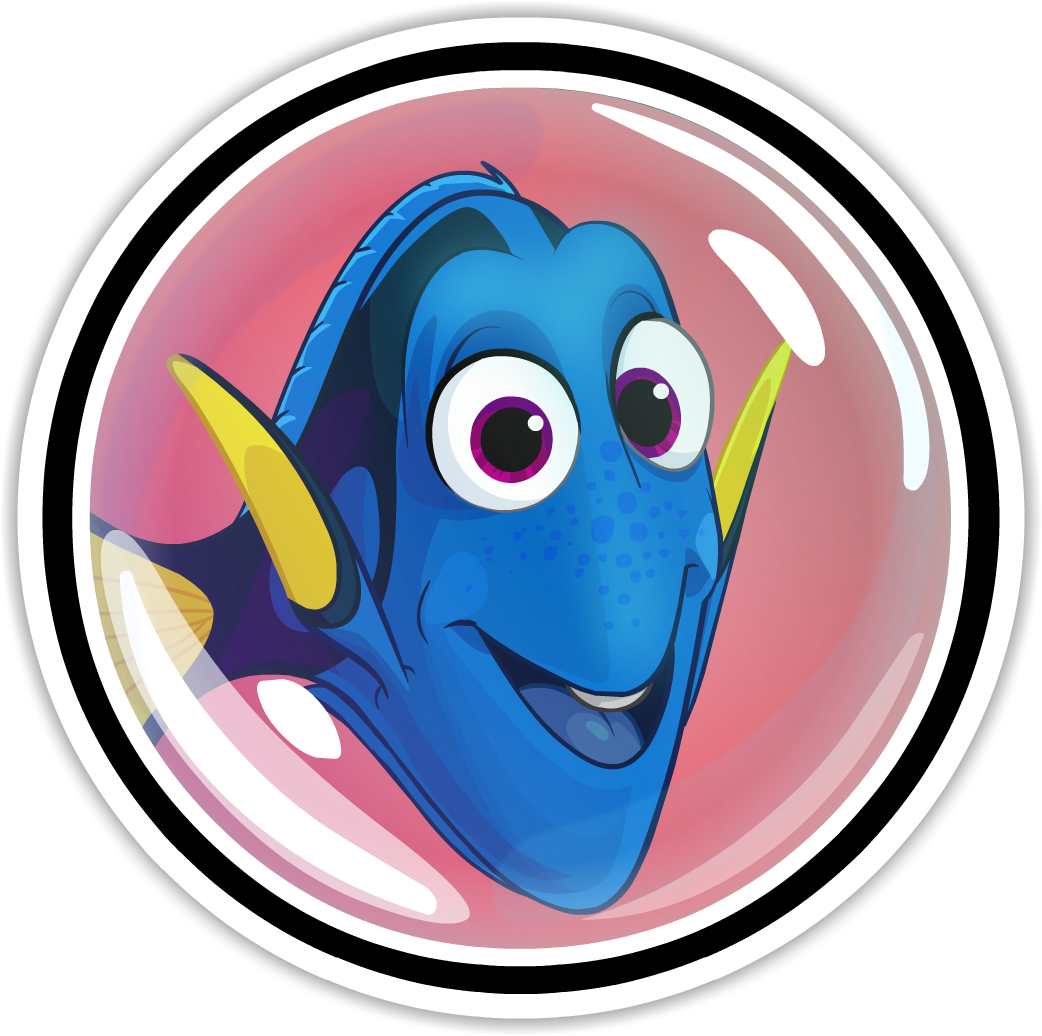 Dory clipart movie. Finding party interface club