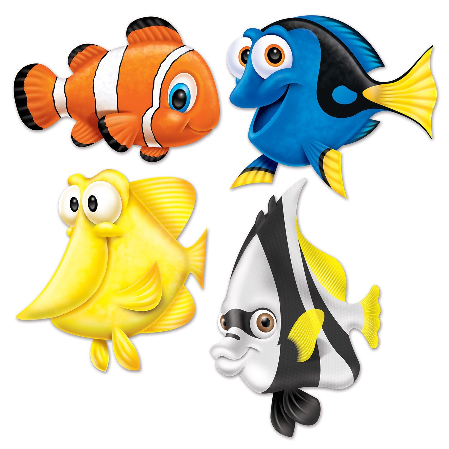 Under the sea fish. Dory clipart seafish
