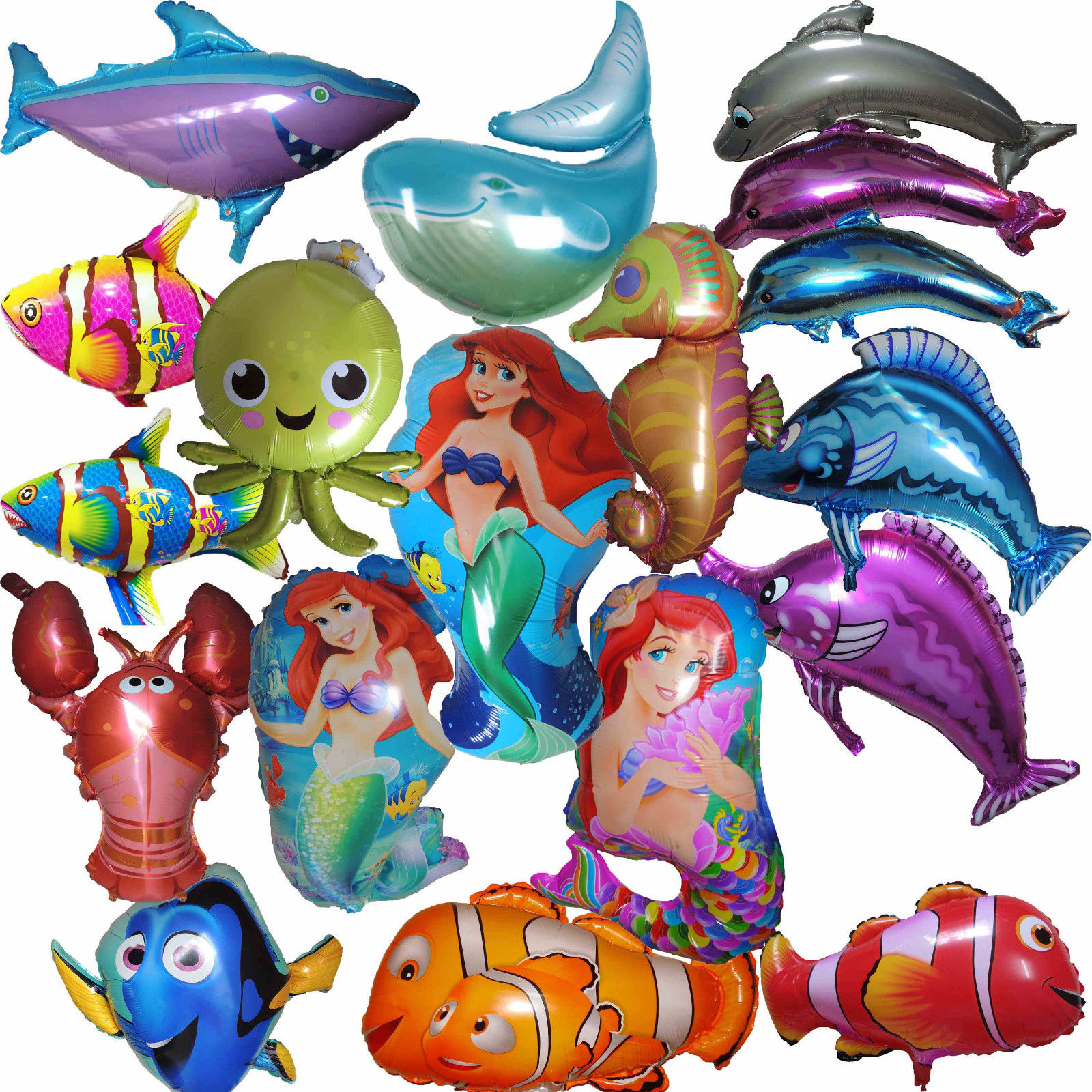 Dory clipart seafish. Ocean sea fish balloon