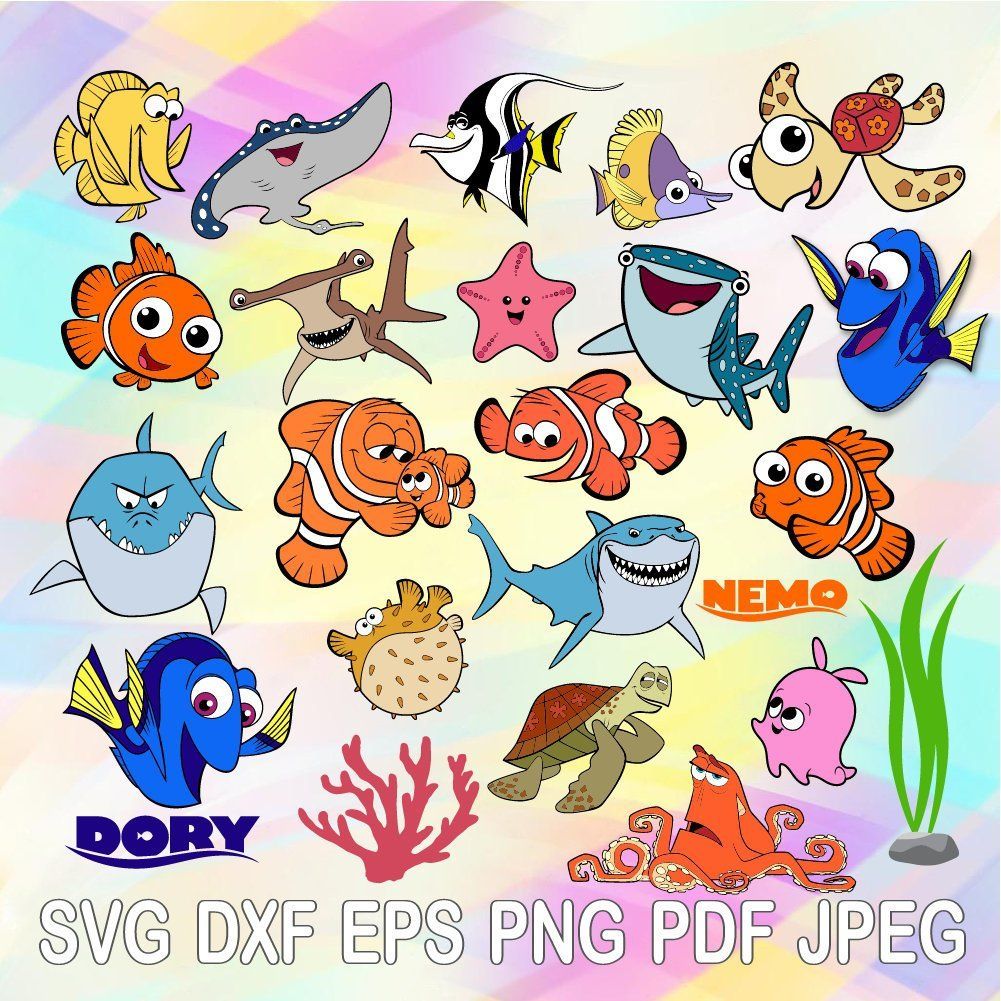 Nemo Fish Svg - 488+ Amazing SVG File - New SVG Cut Files For Your
