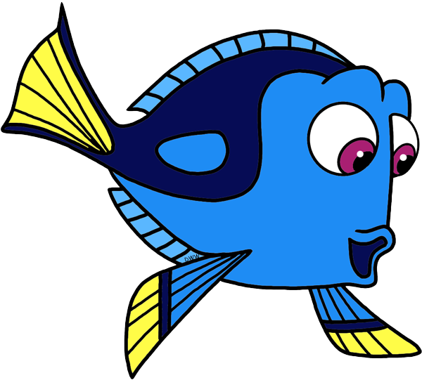 Tooth clipart fish. Finding dory clip art