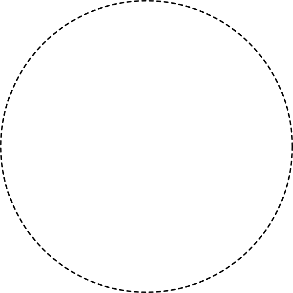 oval clipart dotted