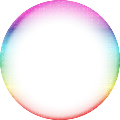 Transparent frame colorful circle. Dot clipart colour full