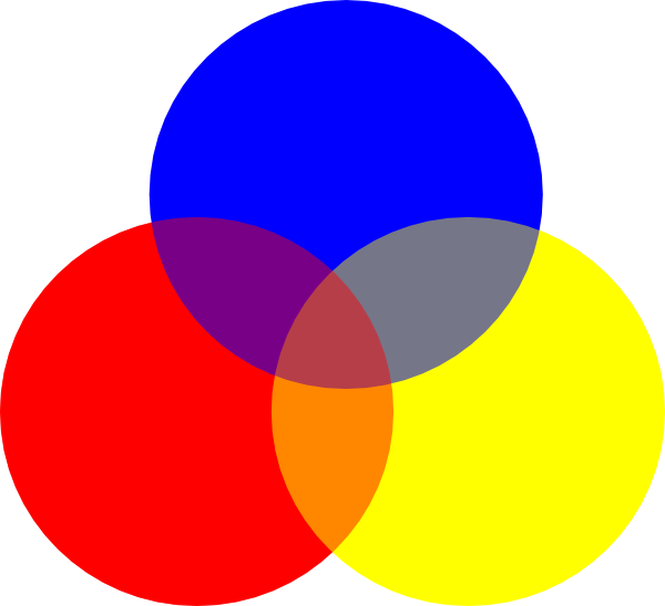 dot clipart primary color