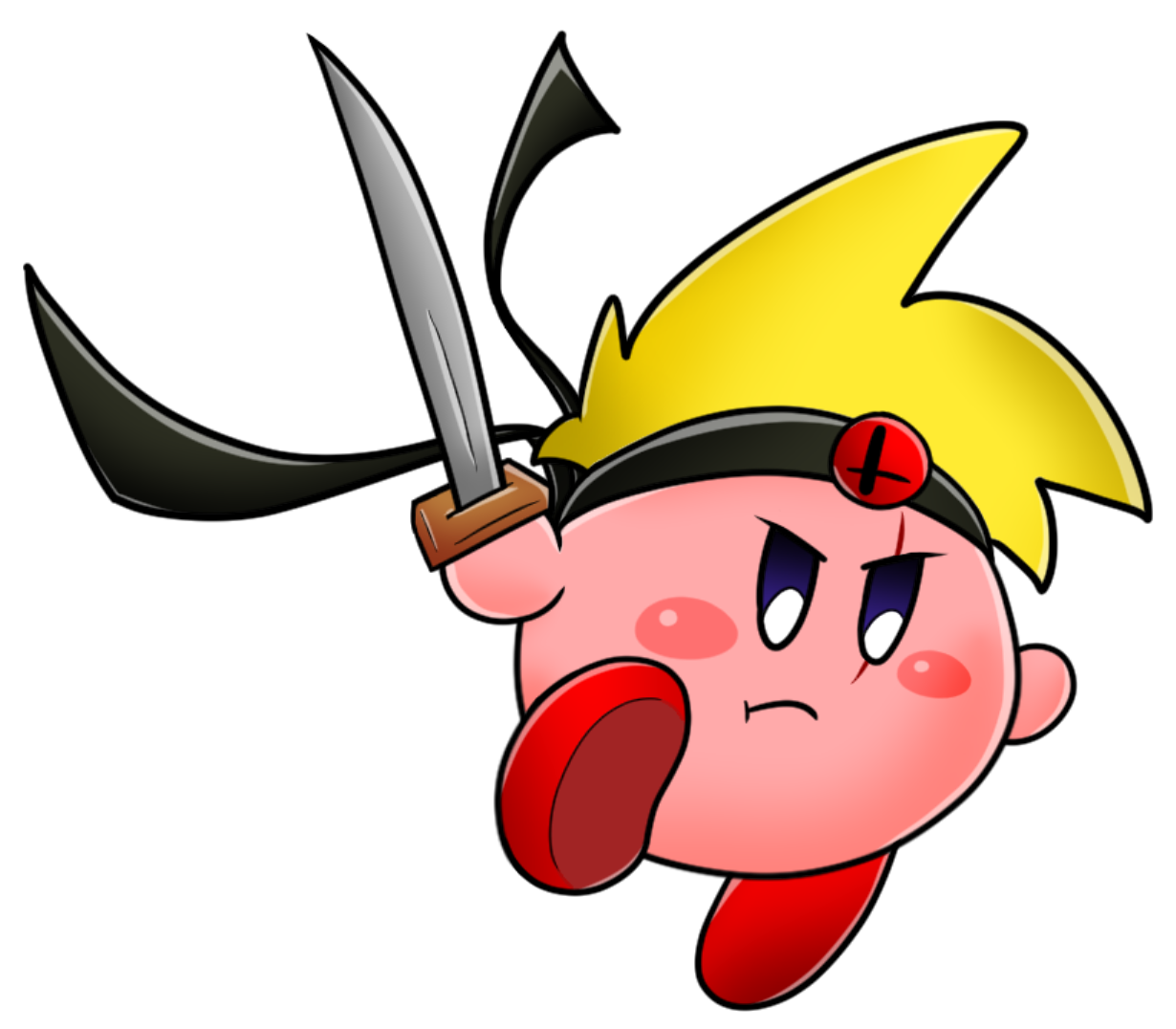 Dot clipart shading. Sword mel with new
