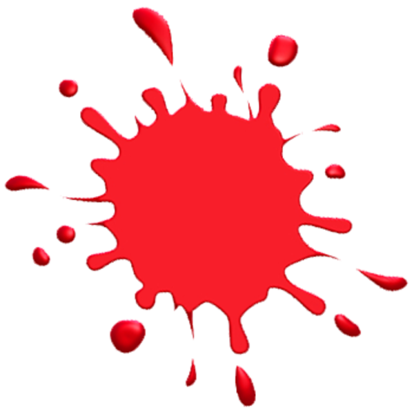 Paintball clipart paint blob. Splash red free images