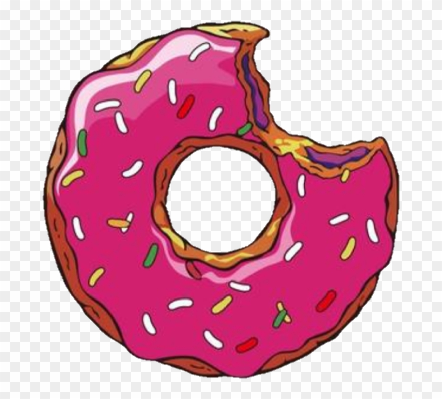 Donut clipart juice. Sticker doughnut pinclipart 
