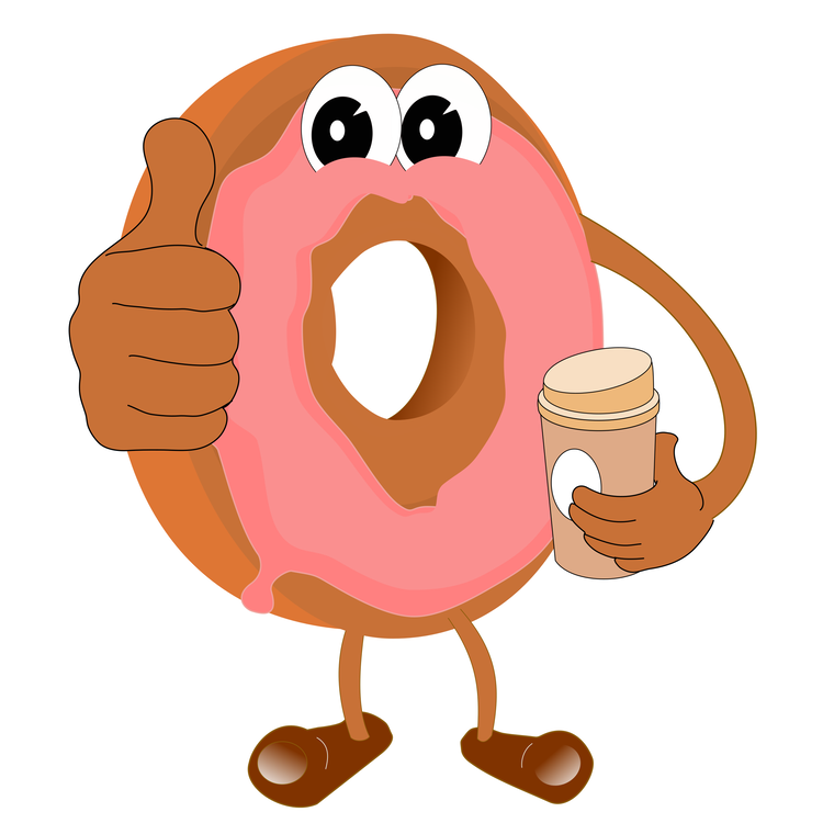 doughnut clipart animated