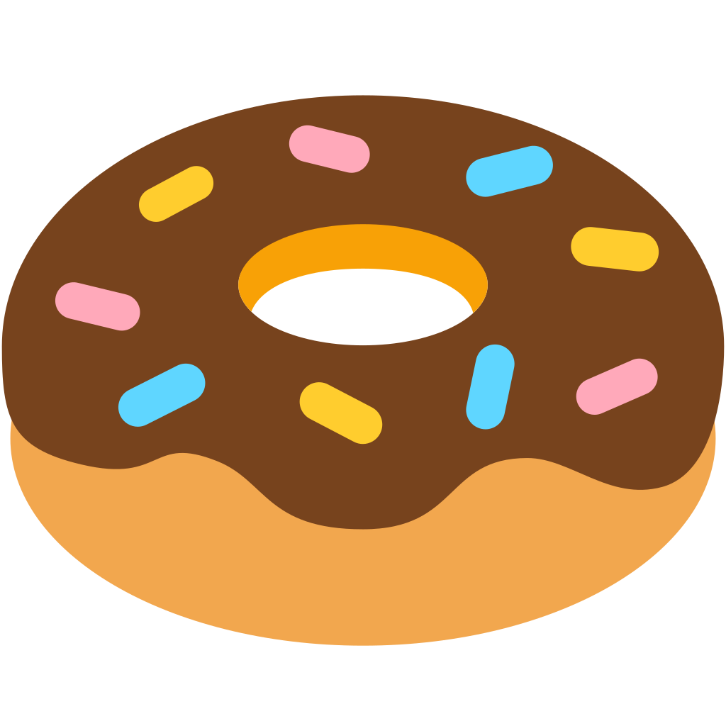 doughnut clipart emoji