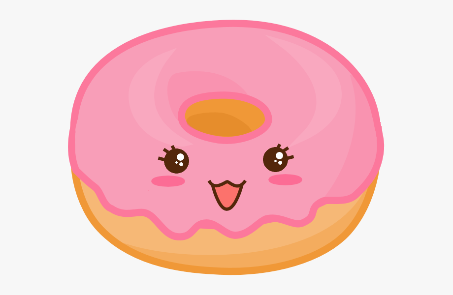 Doughnut clipart happy donut. Donuts birthday kawaii png