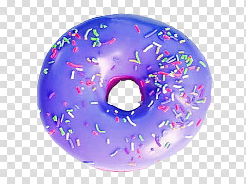 doughnut clipart purple