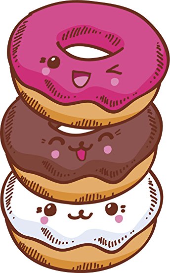 doughnut clipart stack