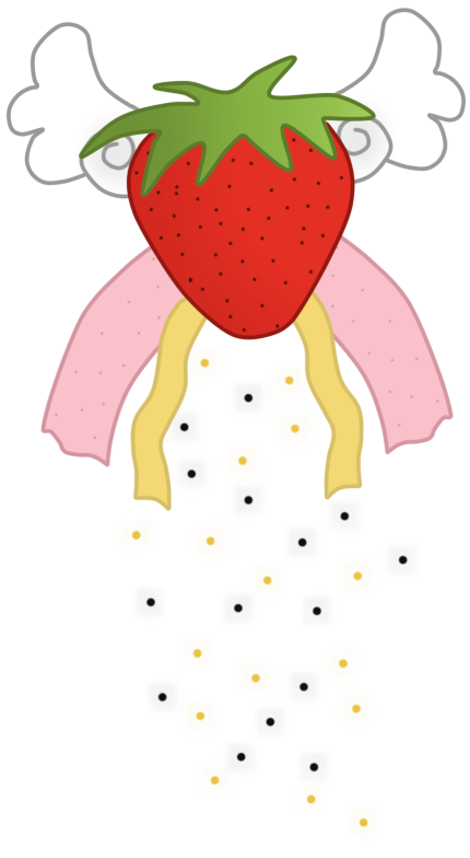 doughnut clipart strawberry