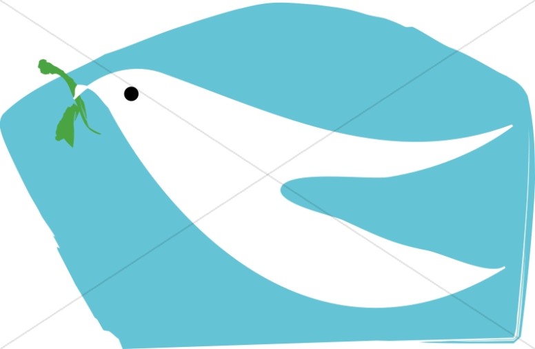 Noah s with olive. Dove clipart ark noahs