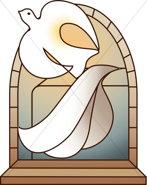 dove clipart easter