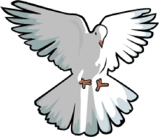 dove clipart memorial