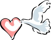 doves clipart purity