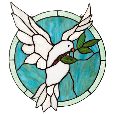 dove clipart stained glass