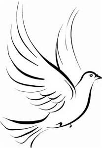 funeral clipart dove