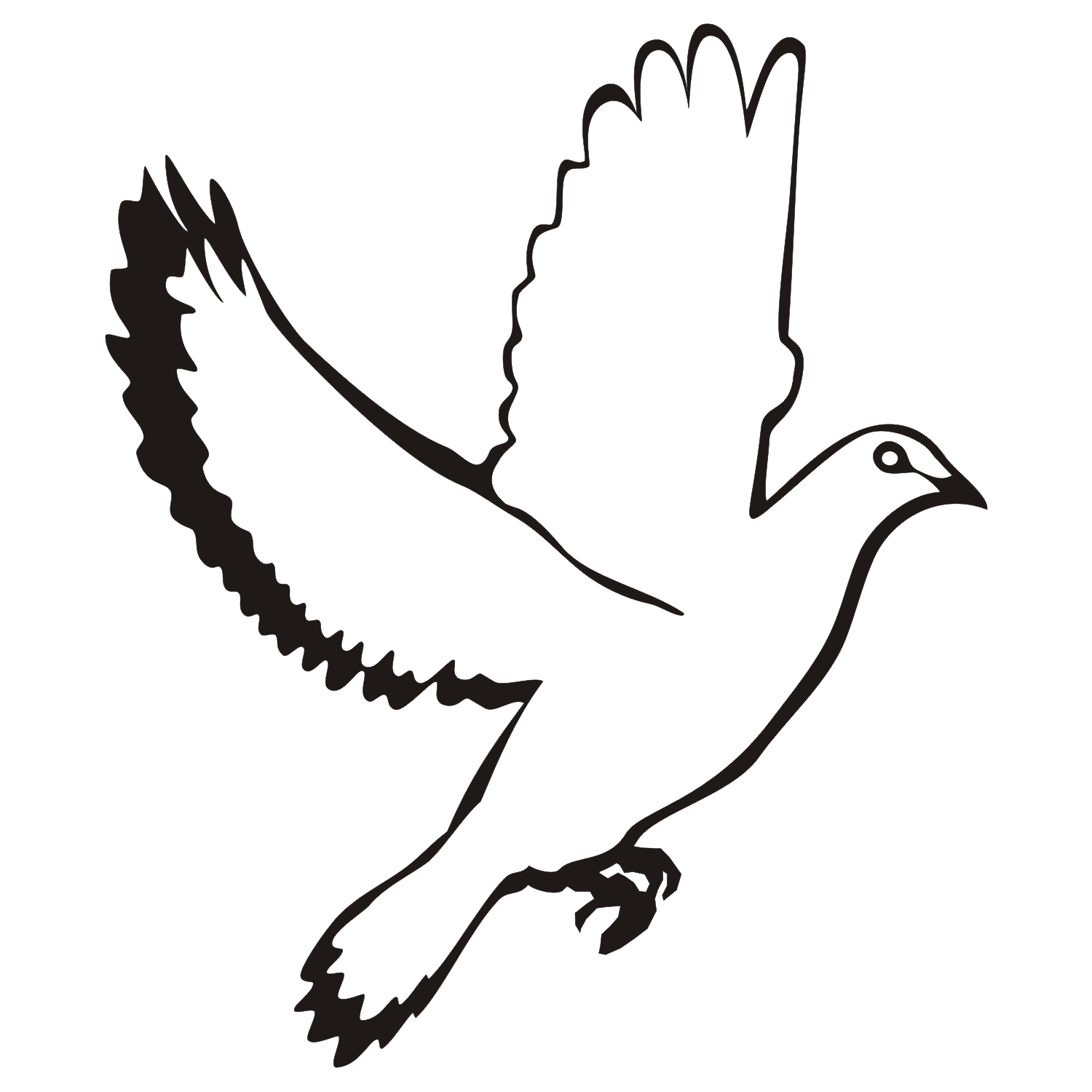Doves clipart vector. Free dove download clip