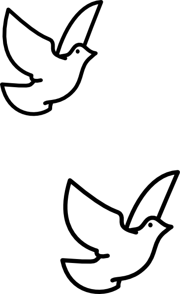 Free download clip art. Doves clipart confirmation