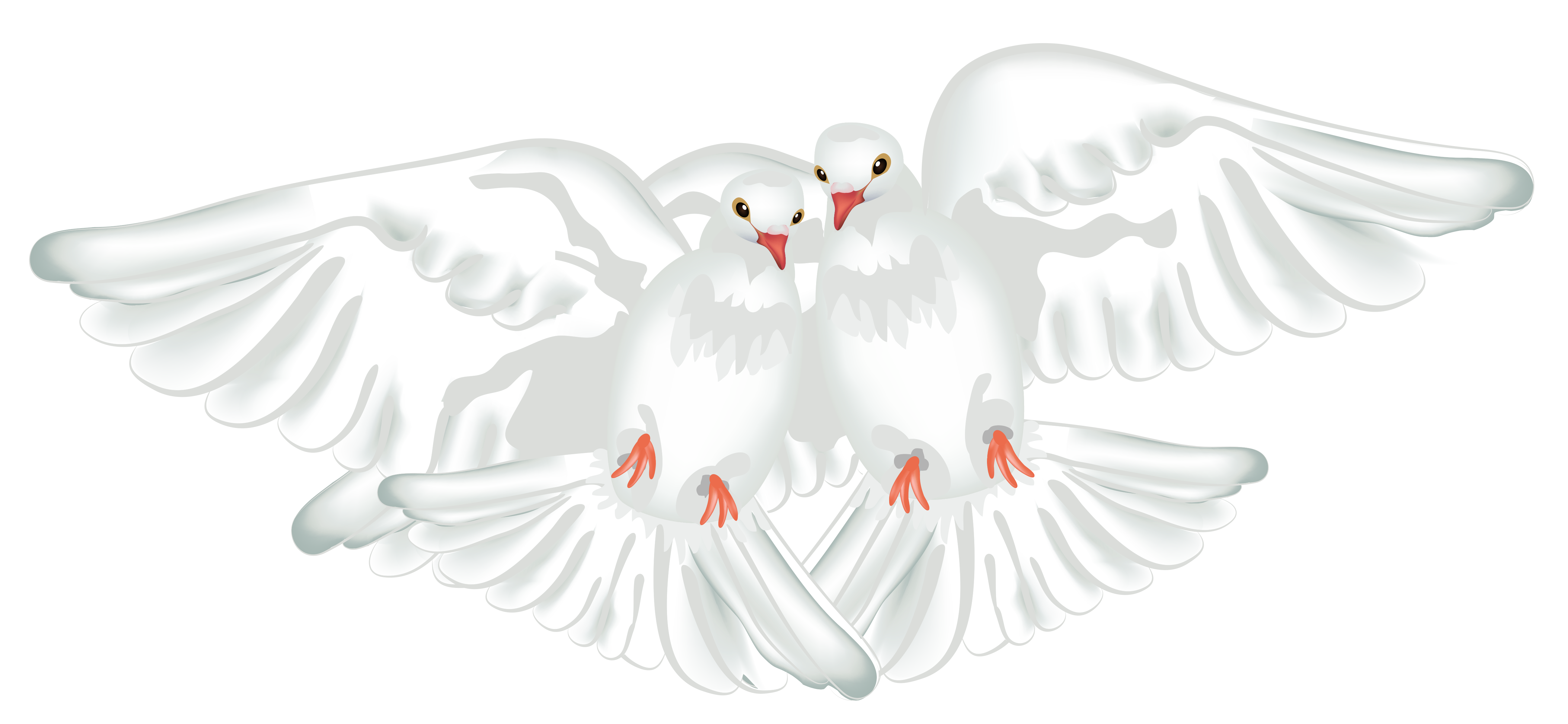 doves clipart day