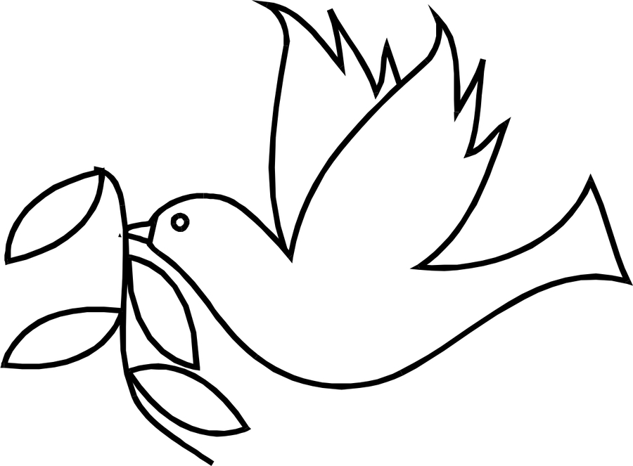 Doves clipart easy. Download dove drawing pigeons