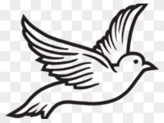 Dove roman catholic pigeons. Doves clipart stencil