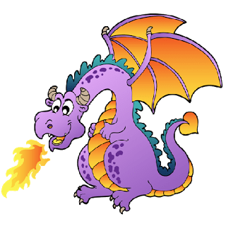 dragon clipart animated