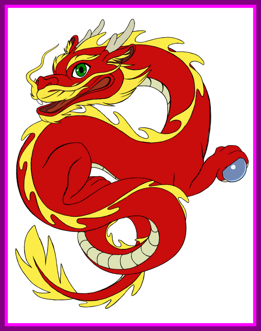 dragon clipart cartoon