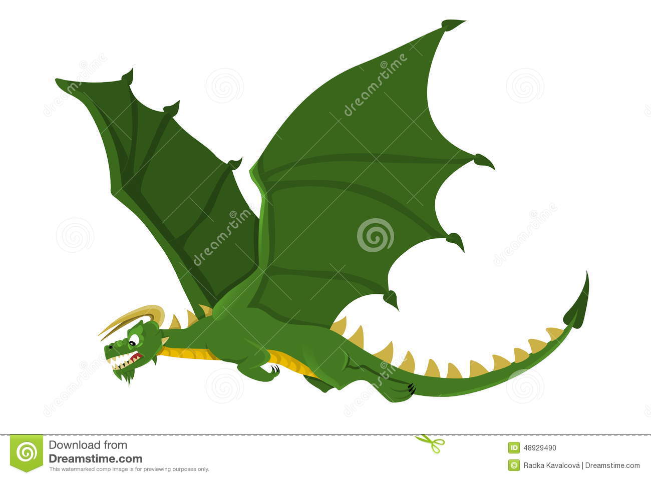 dragon clipart flying dragon