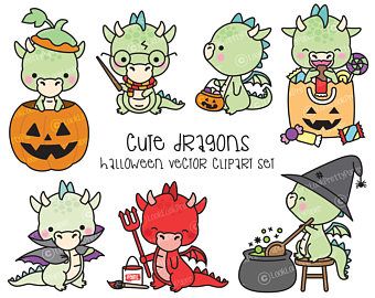 dragon clipart halloween