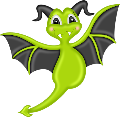 dragon clipart halloween