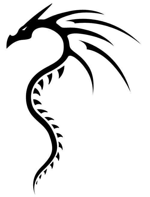 dragon clipart simple