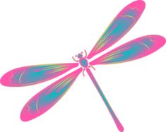 Dragonfly clipart. Clip art butterflies pinterest