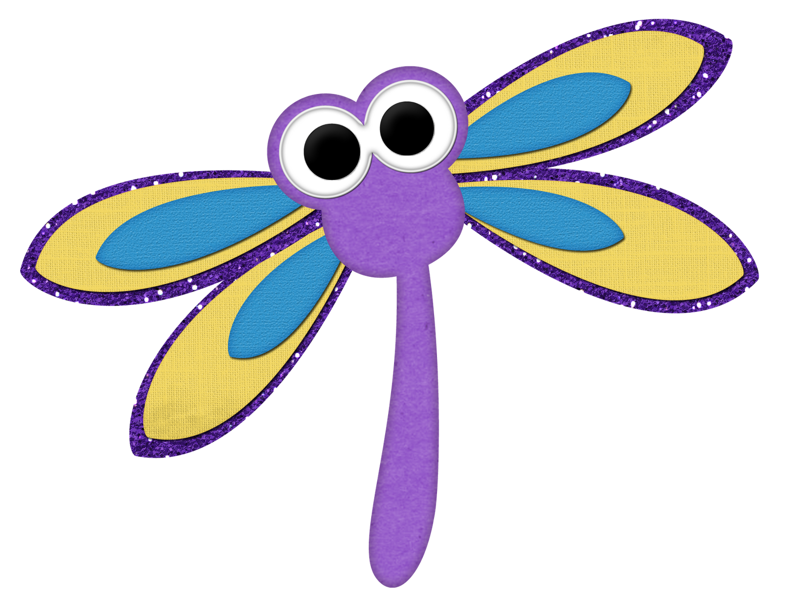 Unique of purple letters. Dragonfly clipart copyright free