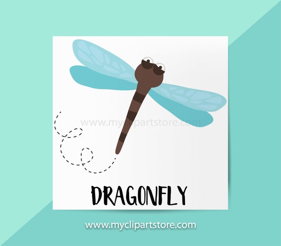 dragonfly clipart garden insect