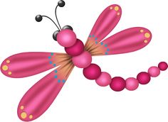 dragonfly clipart pink dragonfly